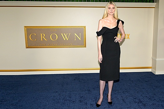 Элизабет Дебики надела "платье мести" принцессы Дианы на премьеру "Короны"