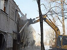 Снос аварийных бараков в Хабаровске идёт полным ходом