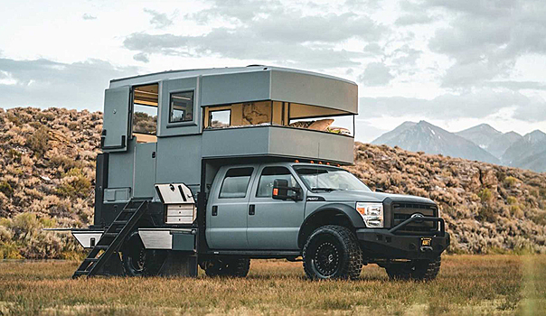 Кемпер на базе Ford F-550, сделанный своими руками