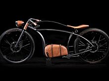 В Польше сделали винтажный электровелосипед, разгоняющийся до 60 км/ч