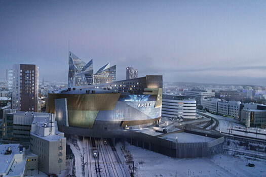 В Тампере для Чемпионата мира по хоккею 2022 возвели ледовую арену