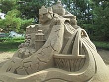 В Бердске завершился фестиваль песчаных скульптур