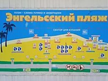 На пляже в Энгельсе официально разрешили купаться