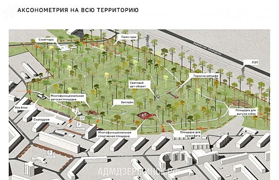 Лесной массив вдоль улицы Молодежной в Дзержинске превратят в парк