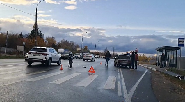 Ребенок на питбайке пострадал в ДТП в Нижегородской области