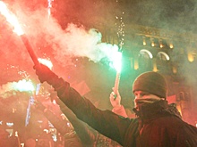 В Швеции прошел первый за 15 лет неонацистский факельный марш