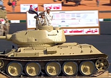 Легендарный Т-34 заметили на военном параде в Египте