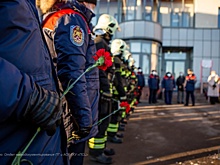 В Пожарно-спасательном центре установили мемориальную доску имени полковника Жебелева