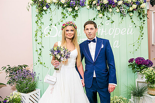 Опубликованы эксклюзивные фото свадьбы Даны Борисовой