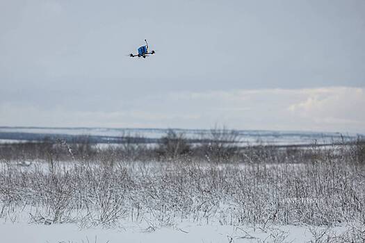 Украинский дрон-камикадзе взорвался в российском селе