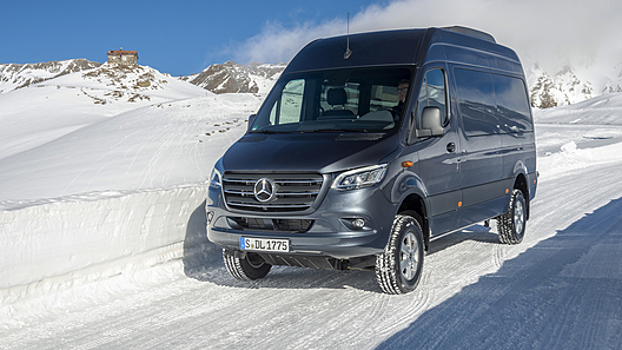 Mercedes-Benz Sprinter в России получил полный привод