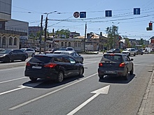 Полоса для движения добавлена на Чкалова в Нижнем Новгороде