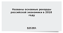 Названы основные рекорды российской экономики в 2018 году