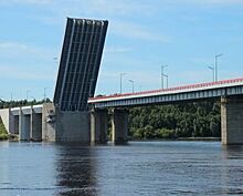 Ладожский мост на трассе Р-21 «Кола» разведут 9 июля