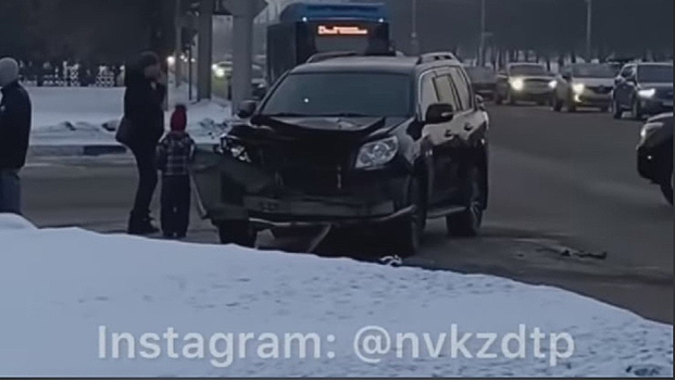 Серьезная авария произошла на новокузнецком перекрестке