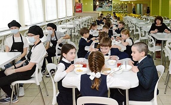 В Набережных Челнах с сентября школьники из семей с тремя детьми будут питаться бесплатно