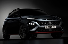 Hyundai раскрыл дизайн «заряженного» кроссовера Kona N