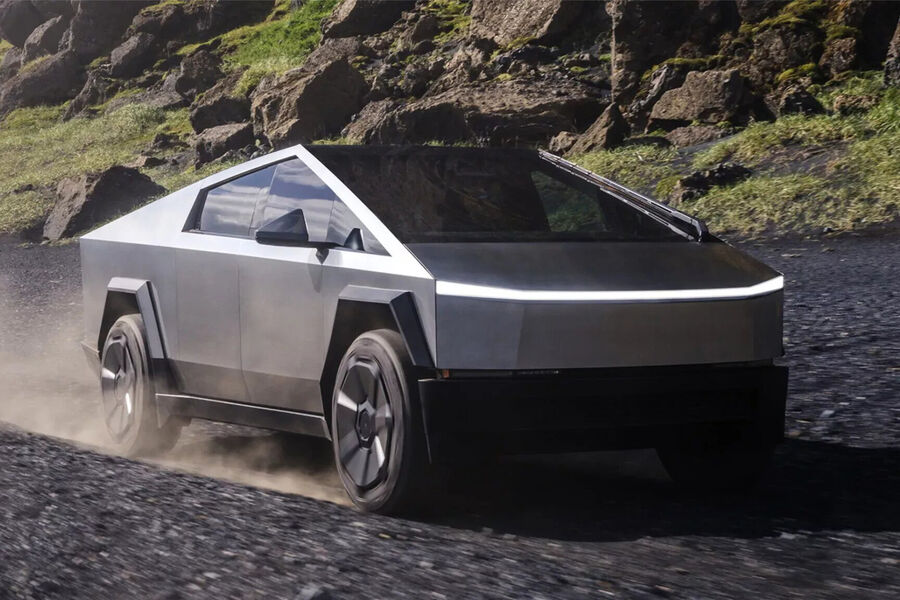 ��������&nbsp; ����������� ������ � ������� � ������ ����������� Tesla Cybertruck