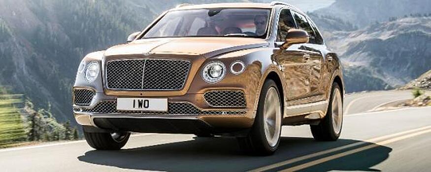 Bentley анонсировала обновленную гибридную версию Bentyaga
