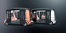 Представлен первый в РФ беспилотный электроавтобус Matrёshka
