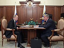 Путин провел встречу с главой «Роснефти»