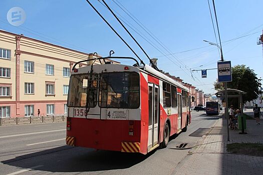 В Ижевске на два вечера закроют движение троллейбусов по улице Пушкинской