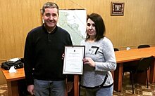 В Беломорске наградили женщину, которая спасла ребенка