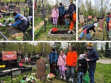 Волонтеры ДТДиМ привели в порядок воинские захоронения