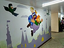 В детском отделении поликлиники Омска поселились герои мультфильмов