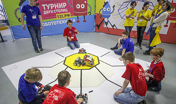 Московские школьники завоевали кубок турнира двух столиц по робототехнике