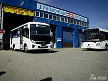 На улицы Оренбурга вышли современные автобусы