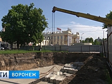 На месте котлована под кафе у вокзала «Воронеж 1» снова появится зелёная зона
