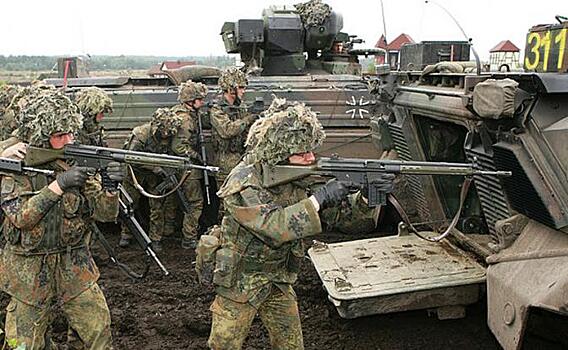 В Латвию вошла «Panzergrenadiergruppe»