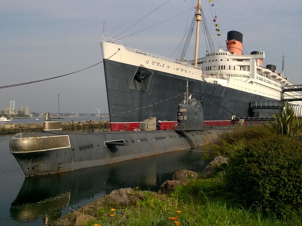 Лайнер Queen Mary, Лос-Анджелес, США, Северная Америка и Карибы