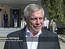 Губернатор Василий Голубев сделал свой выбор на одном из участков в Аксайском районе