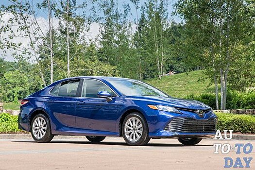 Toyota подвела итоги продаж Camry за первый квартал 2018 года