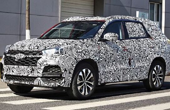 Chery тестирует трехрядный внедорожник Tiggo 8