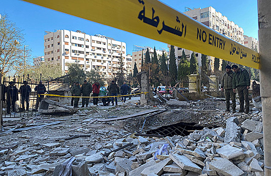 Ракетный удар по Дамаску: есть погибшие и раненые