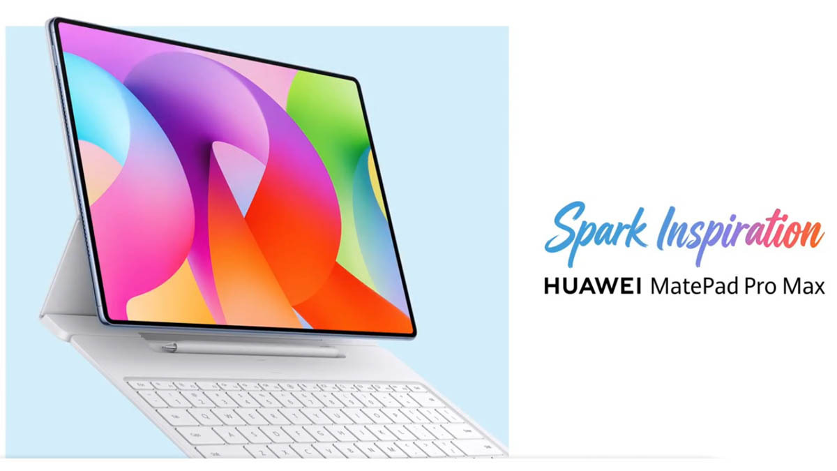 Huawei показала тизер ультратонкого планшета MatePad Pro Max