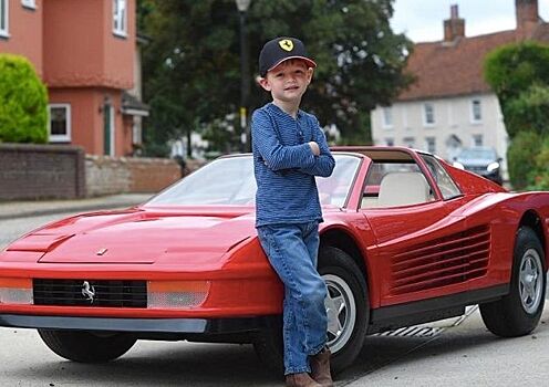 Детский автомобиль Ferrari можно купить за $100 тыс.