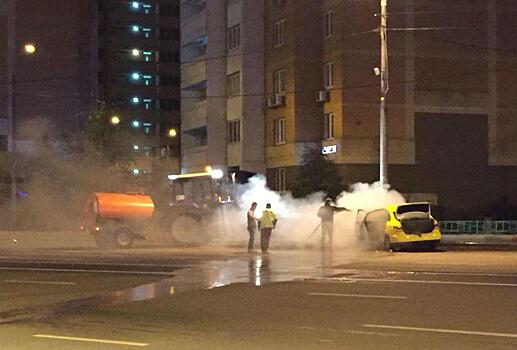 В ДТП на Гризодубовой пострадал пассажир такси