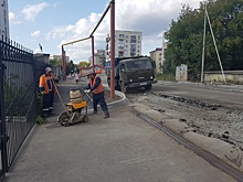 В Кургане ремонтируют дороги Князева, Тобольная и Фарафонова