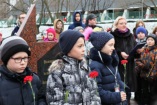 В Конькове состоялся памятный митинг