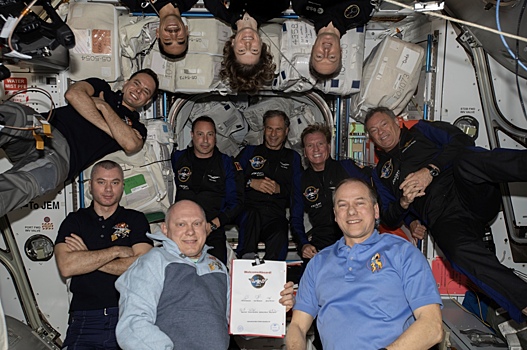 Космический корабль с туристами покинет МКС 23 апреля