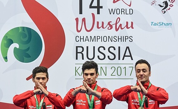 Россияне завоевали три золота на ЧМ по ушу в Казани