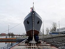 Тральщик «Яков Баляев» применил безэкипажный катер на учениях