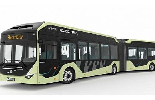 Volvo испытывает свой новый электрический автобус 7900 Electric