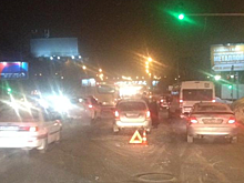 Женщина пострадала в ДТП двух иномарок на Большевистской