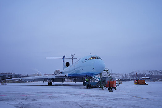 Самолет Ту-154 совершил последний регулярный пассажирский рейс