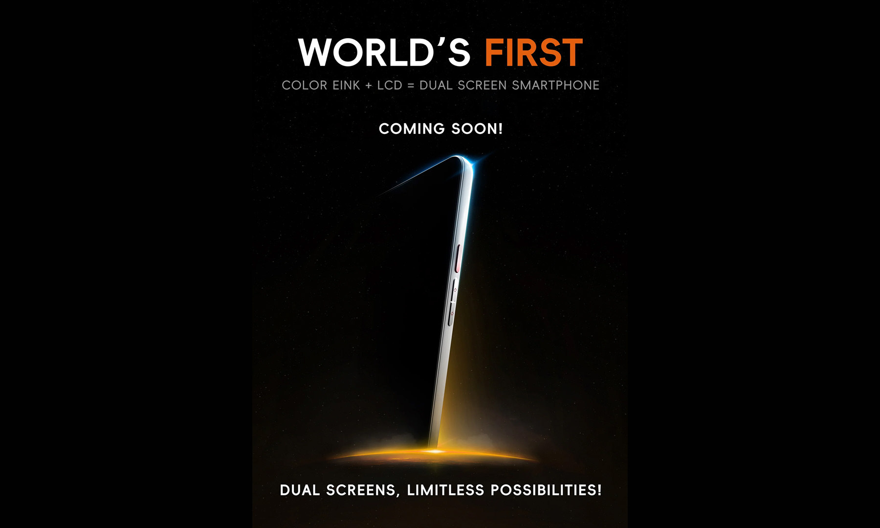 Показан первый в мире смартфон Bigme с цветными E-ink и обычным экраном